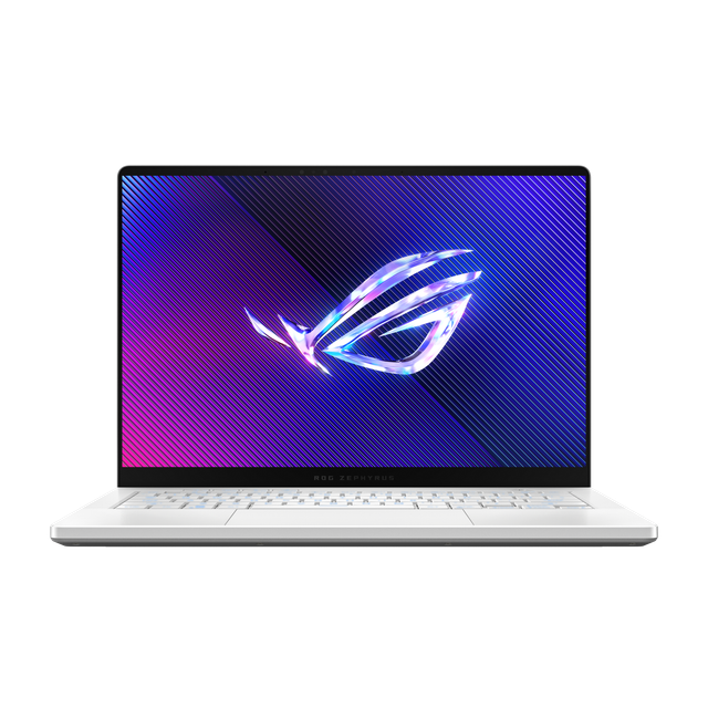 2024 Rog Zephyrus G14 Platinum White Front